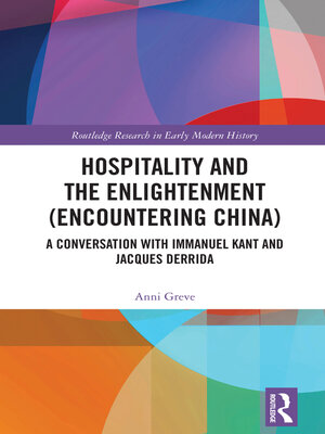 cover image of Hospitality and the Enlightenment (Encountering China)